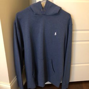 Classic Blue Polo Hoodie